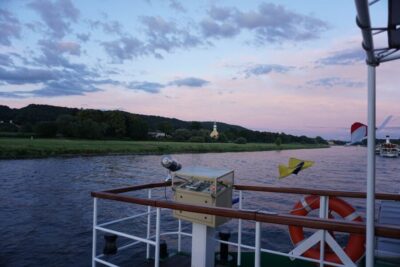 Sunset Paddle Steamer Tour on the Elbe River