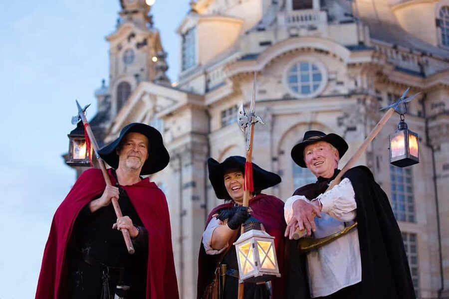 Dresden: Walking Tour with a Night Watchman including a Meal - Key details to know before you go