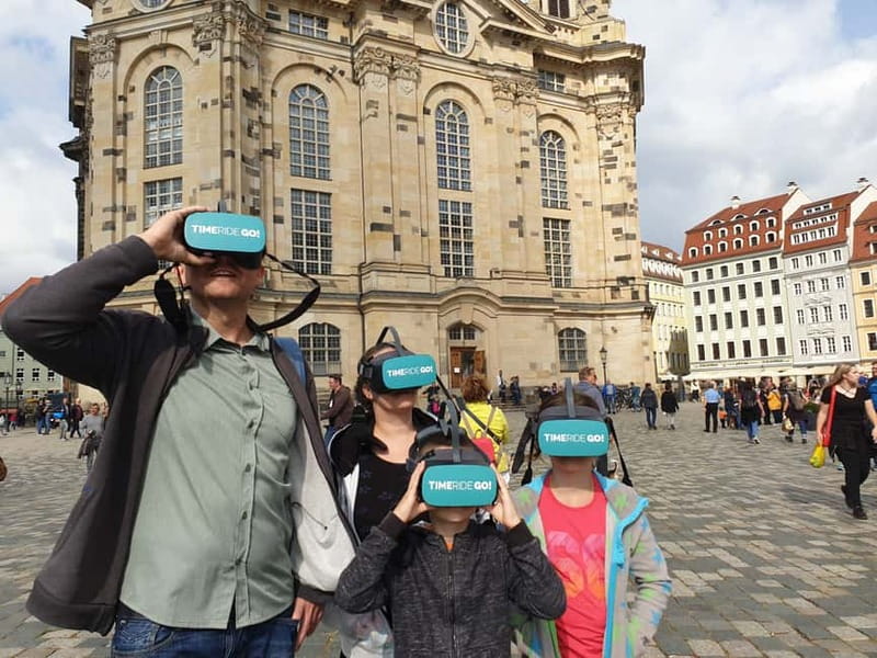 Dresden: Walking Tour with Virtual Reality elements - Quick hits you will actually feel on the ground