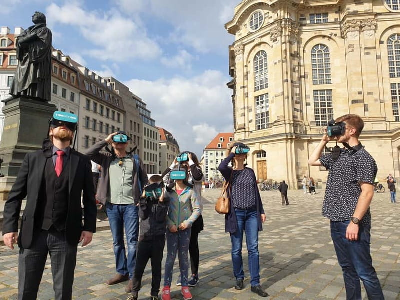 Dresden: Walking Tour with Virtual Reality elements - Ending at Semperoper Dresden: the rebuild story lands closer than you expect