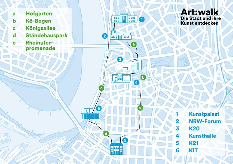Düsseldorf: Art:walk museum pass - Kunstpalast: A Strong Start for Your Ticket Window