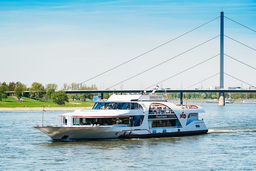 Düsseldorf: City Sightseeing Cruise on the Rhine - Audio Commentary in English and German, and Why Seat Choice Matters