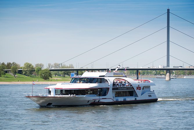 Düsseldorf Sightseeing round-trip Cruise - What the onboard commentary explains while you cruise