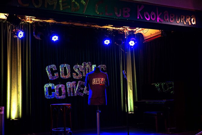 English Comedy Show with Pizza and Shots in Central Berlin - Seats, VIP tables, and how to pick your viewing spot