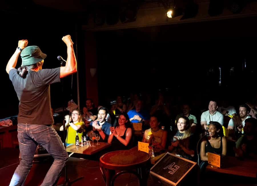 English Stand-Up Comedy Show with Free Pizza and Free Shots - Key things to know before you go