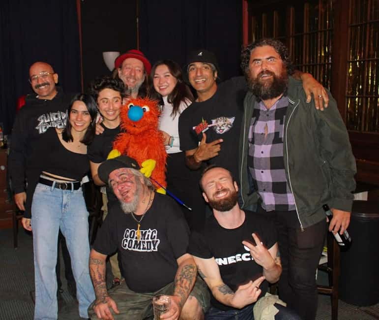 English Stand-Up Comedy Show with Free Pizza and Free Shots - Comedy Format in Plain English: Open Mic Thursdays and Showcase Nights