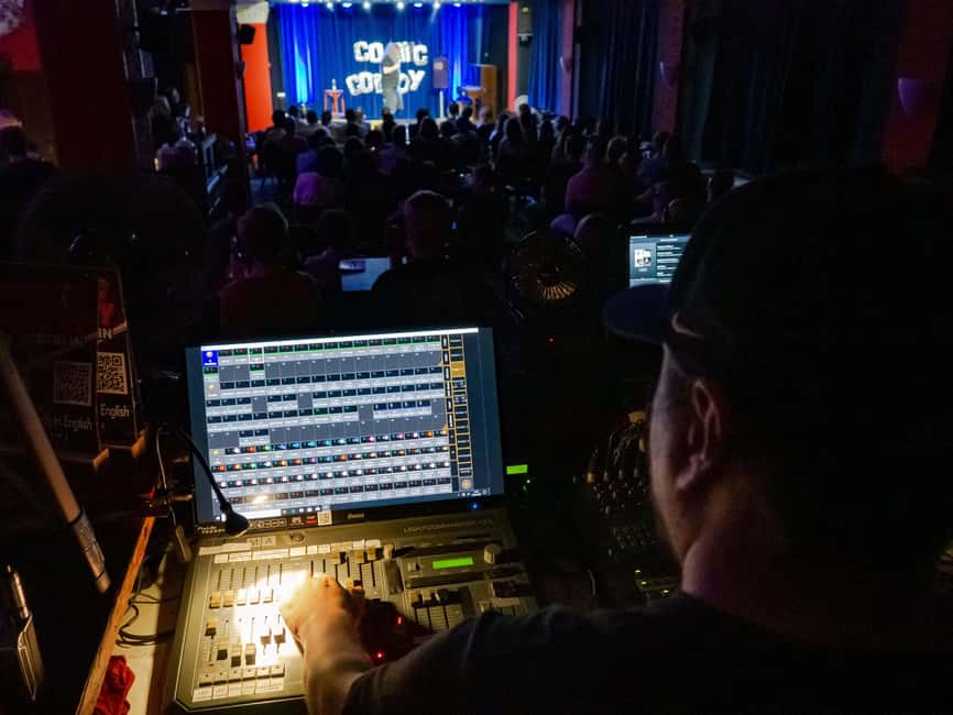 English Stand-Up Comedy Show with Free Pizza and Free Shots - Should You Book Cosmic Comedy Berlin?