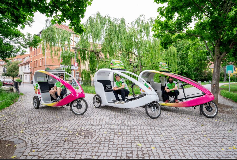 Erfurt: KiKa TV Characters Kids Tour by Pedicab - Why this KiKa pedicab character hunt feels different in Erfurt