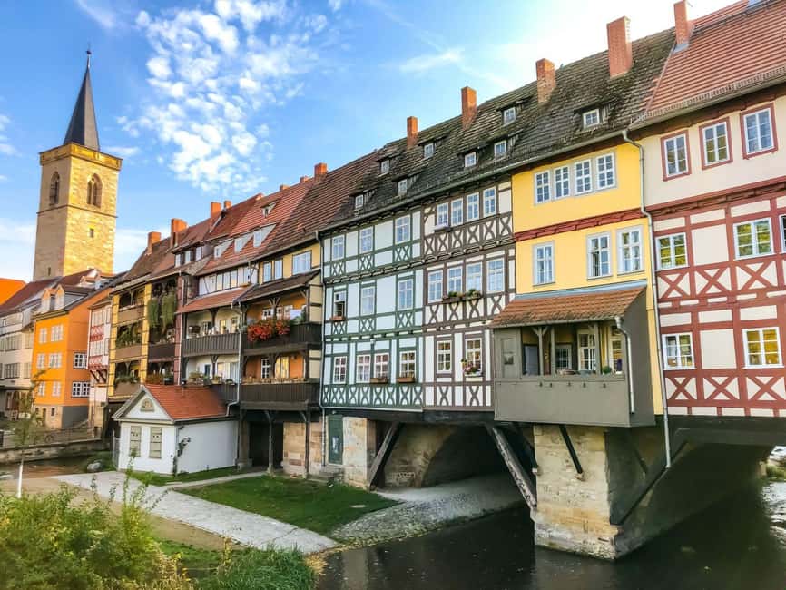 Erfurt: On the road with the Brückenkrämer. Tour with anniversary tasting. - Meeting the Brückenkrämer on the town hall steps