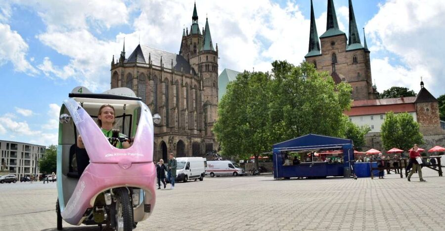 Erfurt: Private Guided Classic Old Town E-Rickshaw Tour - Key things to know before you ride