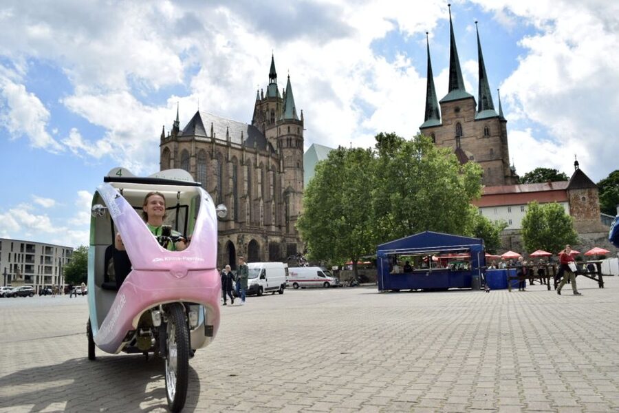 Erfurt: Private Guided Classic Old Town E-Rickshaw Tour - Why an e-rickshaw works so well in Erfurt’s Old Town