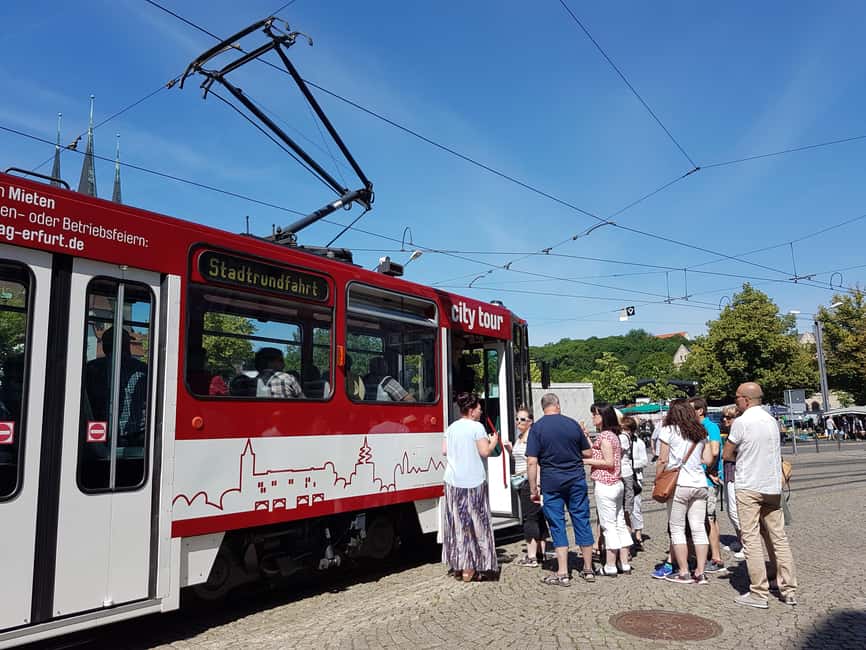 Erfurt Tour - City tour with the historic tram - Art Nouveau Streets You Can Appreciate From Your Seat