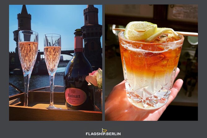 Evening aperitif tour aboard the motor yacht Fitzgerald - Where You Start at FLAGSHIP.BERLIN and What You’ll Notice First