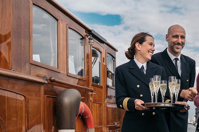 Evening aperitif tour aboard the motor yacht Fitzgerald - A Real-World Caution: On-Time Departure Can Be Strict