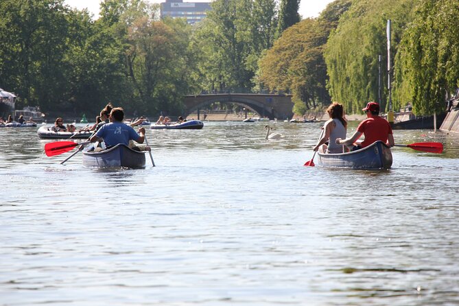 Explore Berlin by canoe - Osthafen Remnants, Old Borders, and What You Can Sense