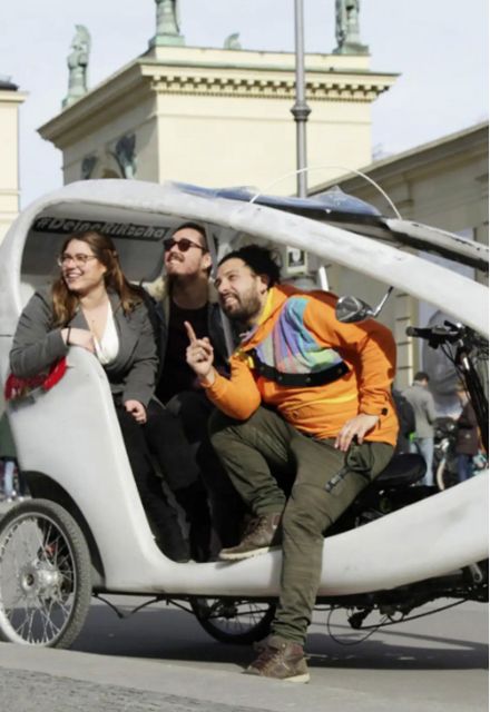 Exploring Munich in a Rikscha - How a Munich rickshaw tour feels different from buses or walking