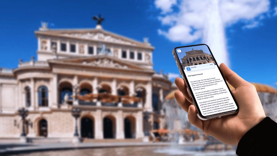 Frankfurt Self-Guided Historical Walking Tour - Luxury fashion labels, haute couture vibes, and apple wine in the mix