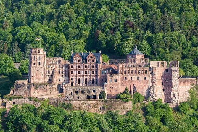 from Frankfurt: Heidelberg, Mercedes Museum / Schwetzinger Schloß - Schloss Heidelberg: Interior Tour, Funicular Ride, and River Views