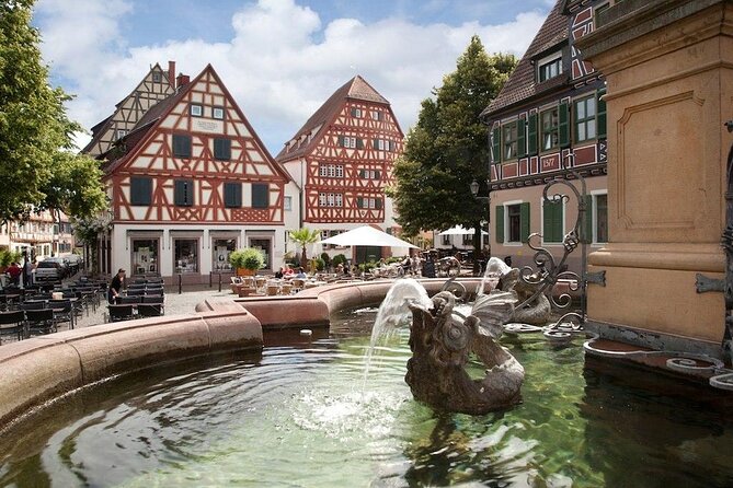 from Frankfurt: Heidelberg, Mercedes Museum / Schwetzinger Schloß - Schwetzingen Palace Gardens: When They’re Available, They’re Worth Planning For