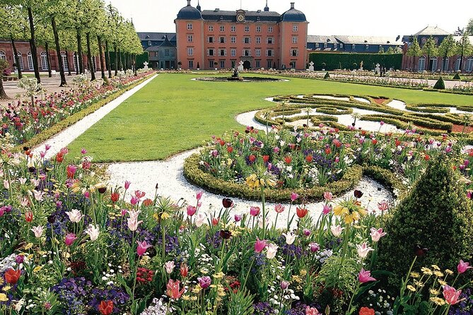 from Frankfurt: Heidelberg, Mercedes Museum / Schwetzinger Schloß - The Ladenburg Backup Plan Keeps the Day Moving