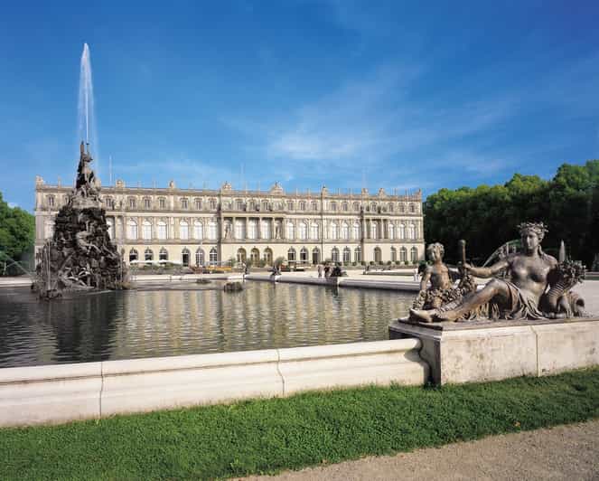 From Munich: Herrenchiemsee Palace and Boat Trip Day-Tour - Herreninsel: walking into Ludwig II’s palace world