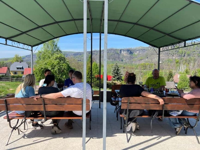 From Prague: Bohemian & Saxon Switzerland All Inclusive Tour - Kamenice Gorge: boat cruise plus canyon walking