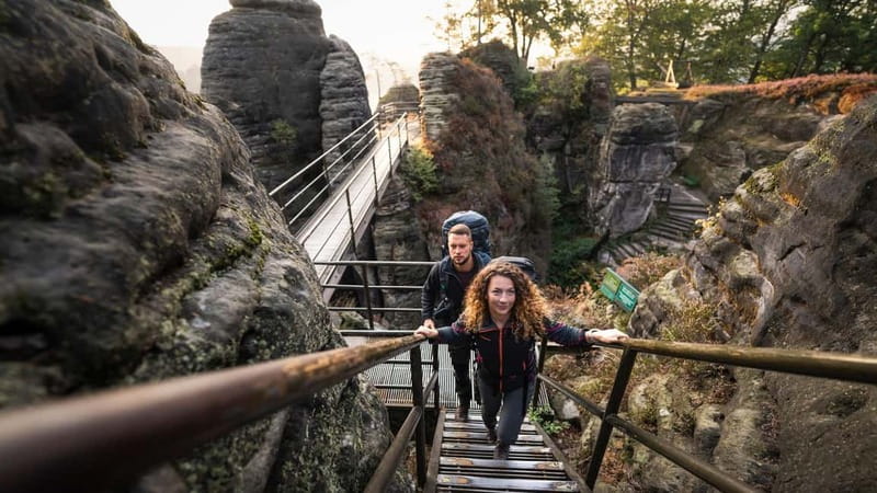 From Prague: Bohemian & Saxon Switzerland All Inclusive Tour - Tisa Rocks Narnia Maze: sandstone labyrinth and film magic