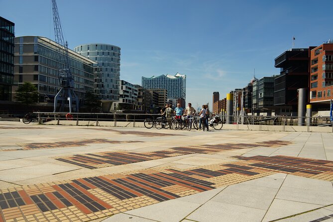 Guided Hamburg City Bike Tour - St. Michael’s Church to the Alster, where Hamburg shows its balance
