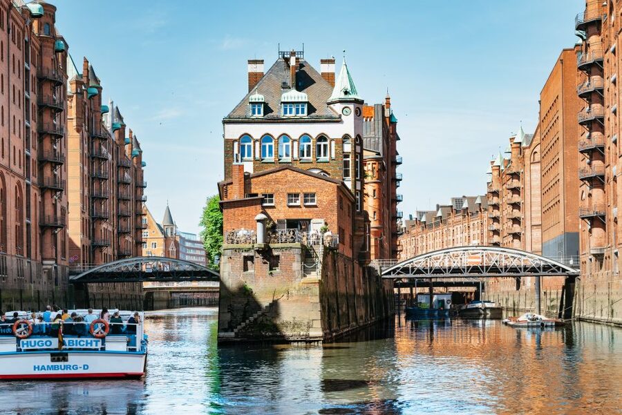 Hamburg: 1.5-Hour Harbor and Speicherstadt Day Cruise - Language planning: German-only live guide, audio backup, and a simple strategy