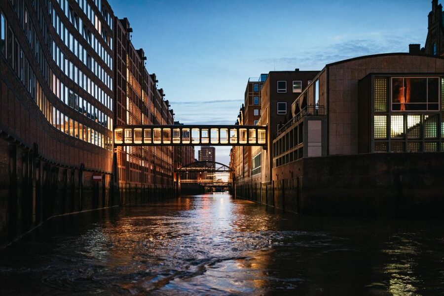 Hamburg: 1-Hour Evening Harbor Lights Cruise - HafenCity’s Modern Waterfront: Marco Polo Tower Energy, Without Needing a Long Walk
