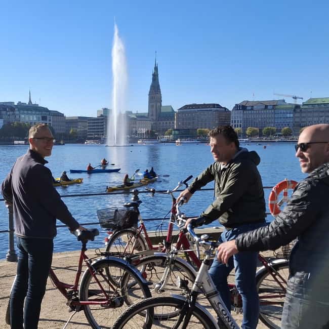 Hamburg: City Tour by Bike with Elbphilharmonie incl. Bike - UNESCO Speicherstadt: Brick Warehouses, Canals, and Oak Poles