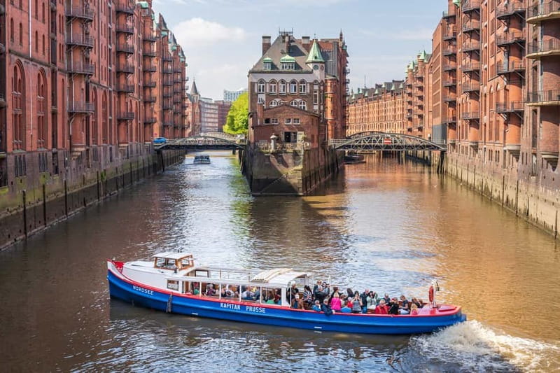 Hamburg: Grand Harbor Tour by Traditional Barge - Cruise ships first, then container docks, with a captain who explains the logic