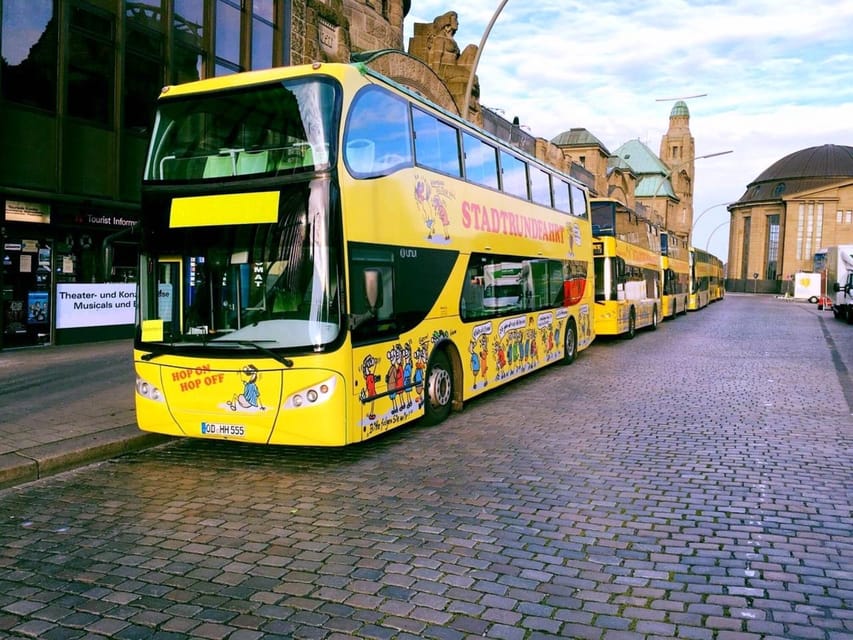 Hamburg: Hop-On Hop-Off Bus Tour Yellow Double Decker - St. Pauli to the Reeperbahn, Hamburg’s Nightlife Street