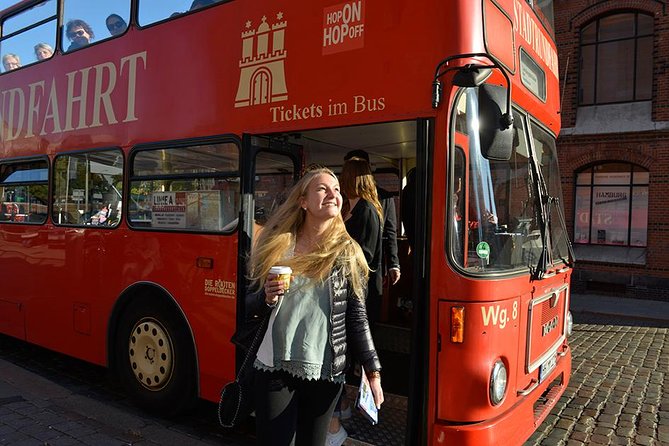 Hamburg Hop-on Hop-off Sightseeing Tour on Red Double Decker Bus - Price and Time: Is It Good Value at About $25?