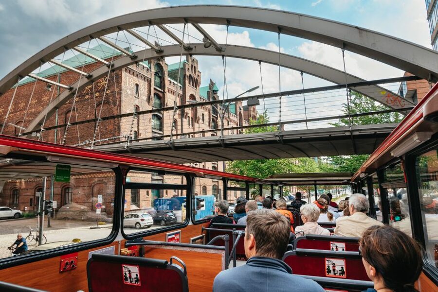 Hamburg: Line A Sightseeing Hop-On Hop-Off Bus Tour - Reeperbahn and the Red Light district story you can hear, not just see