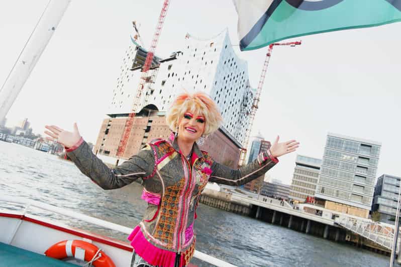 Hamburg: Party Harbor Cruise with Olivia Jones - A party cruise that actually uses the harbor as the stage
