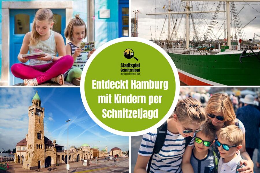 Hamburg: Scavenger Hunt Self-Guided Tour for Children - Hamburg harbor sightseeing, but make it a puzzle walk