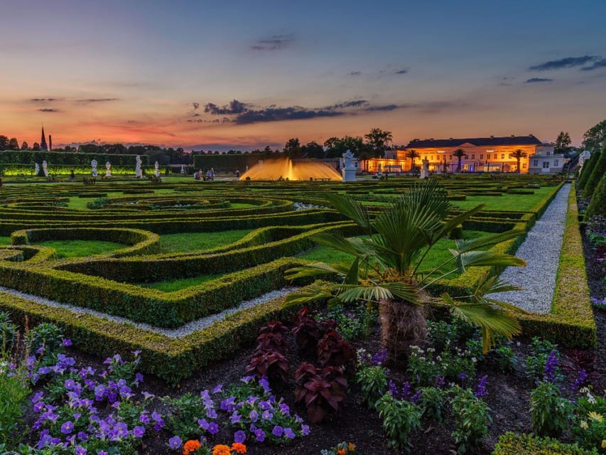 Hanover: Royal Gardens of Herrenhausen Guided Tour - The Great Garden walk: boxwood geometry and flower borders