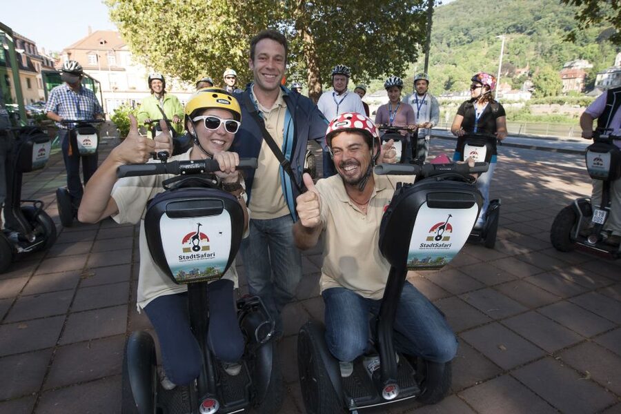 Heidelberg & Neckar Valley: Segway Tour - 360 Degrees - From Neckarmünzplatz across the Old Bridge