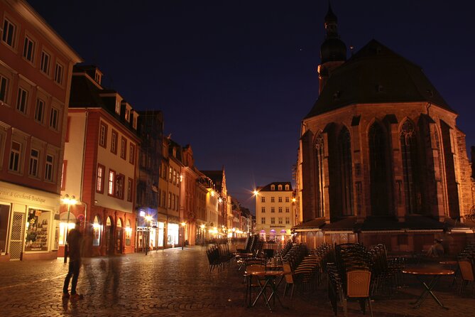 Heidelberg - Old Town tour Including Castle visit - Marktplatz and the Church of the Holy Spirit, where medieval Heidelberg still lives