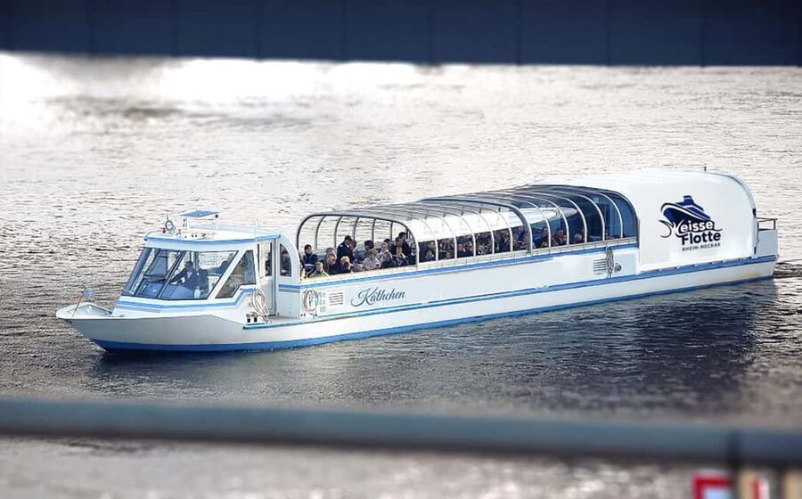 Heilbronn: Boat tour on the Neckar - The route: canal, campus, harbors, and the Theresienwiese