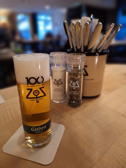 Informative and fun brewery tour in German, public - Gilden im Zims: learning Cologne breweries through comparison