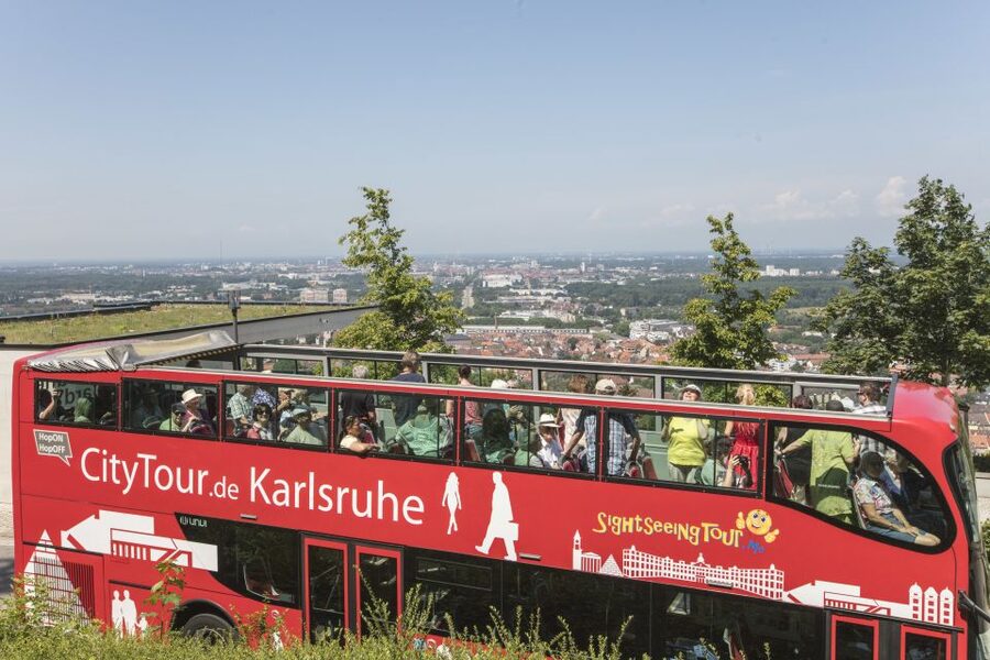 Karlsruhe: 24-Hour Hop-On Hop-Off Sightseeing Bus Ticket - Route map at a glance: the 11 stops and what to do at each