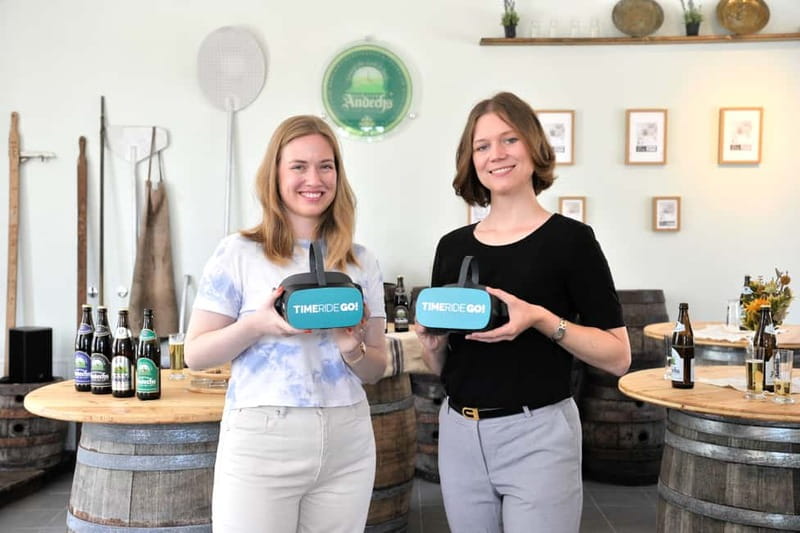 Kloster Andechs: Brauerei-Tour mit Virtual Reality entdecken - Where you meet and how the 700m walk fits the experience