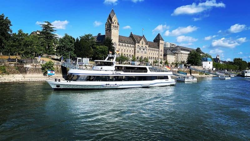 Koblenz: City & Sightseeing Boat tour on the Rhine - Key things to notice before you board