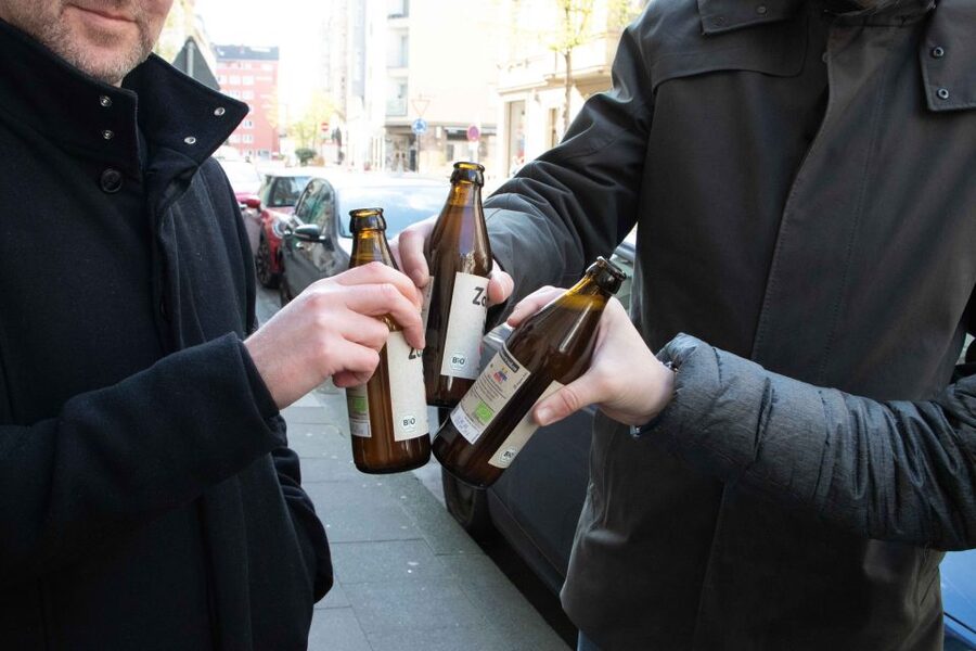 Kölsche Büdchen Tour im Belgischen Viertel Köln - Büdchen kiosks and your included Kölsch stop