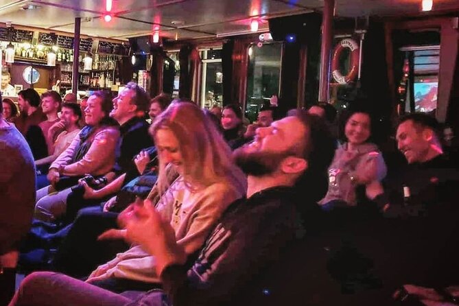 Laughing Spree - English Comedy Show on a Boat - Small boat reality: comfort, crowds, and a fair warning