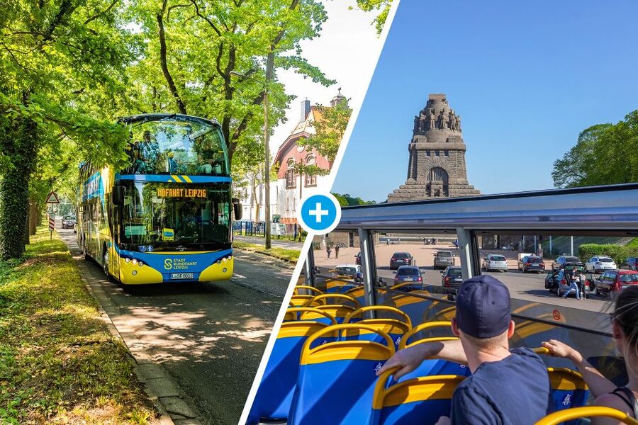 Leipzig: 13-Stop Hop-on/Hop-off Bus Ticket - Thomaskirche, Dittrichring, and the music district rhythm