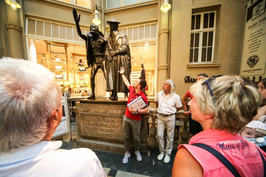 Leipzig: 2-Hour Guided Walking Tour in German - Barfußgässchen: Leipzig’s Most Famous Street for Food and Pubs
