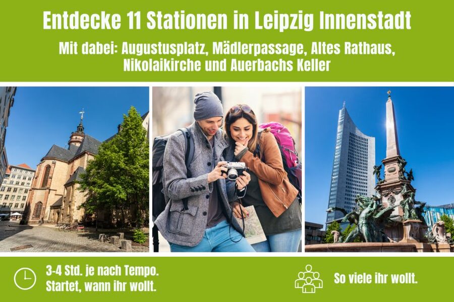 Leipzig City Centre: Scavenger Hunt Self-Guided Tour - Augustusplatz, Opera, Cloth Hall, and the Uni-Riese